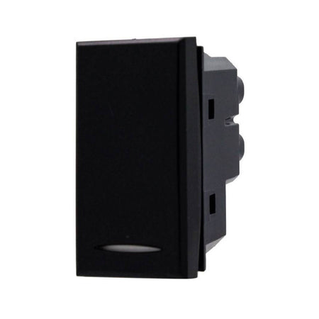 Deviatore Comando 1p Da 16a Colore Nero Compatibile Con Bticino Axolute Sd20003n