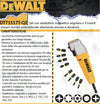 Dewalt Dt71517t-qz Set Adattatore Angolare Magnetico Per Avvitatore + 9 Inserti Set adattatore magnetico + isnerti DeWALT DT71517T-QZ 9 pezzi Non solo alimenti - Albano Laziale, Commerciovirtuoso.it