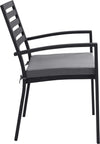 DEXTER---poltrona-da-giardino-in-alluminio-impilabile-completa-di-cuscino-Antracite-Milani-Home