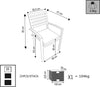 DEXTER---poltrona-da-giardino-in-alluminio-impilabile-completa-di-cuscino-Bianco-Milani-Home