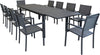 DEXTER---set-tavolo-da-giardino-allungabile-200/300x100-compreso-di-10-poltrone-Antracite-Milani-Home