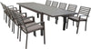 DEXTER---set-tavolo-da-giardino-allungabile-200/300x100-compreso-di-10-poltrone-in-alluminio-Taupe-Milani-Home