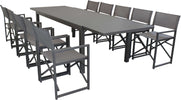 DEXTER---set-tavolo-da-giardino-allungabile-200/300x100-compreso-di-10-poltrone-in-alluminio-Taupe-Milani-Home