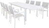 DEXTER---set-tavolo-da-giardino-allungabile-200/300x100-compreso-di-8-poltrone-in-alluminio-Bianco-Milani-Home