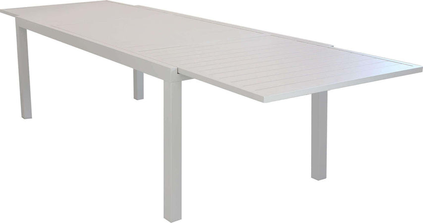 DEXTER---set-tavolo-da-giardino-allungabile-200/300x100-compreso-di-8-poltrone-in-alluminio-Tortora-Milani-Home
