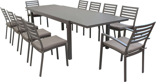 DEXTER---set-tavolo-da-giardino-allungabile-200/300x100-compreso-di-8-sedie-e-2-poltrone-in-alluminio-Taupe-Milani-Home