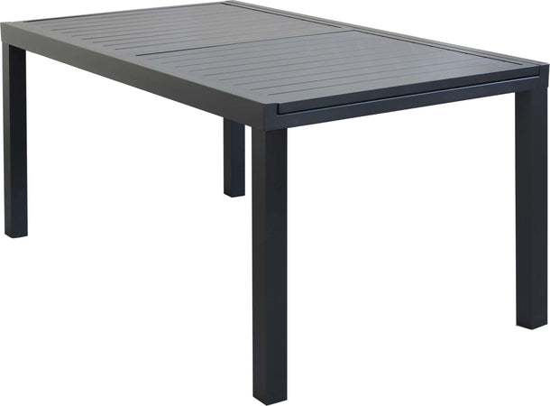 DEXTER---set-tavolo-da-giardino-allungabile-in-alluminio-160/240x90-compreso-di-6-poltrone-in-alluminio-e-textilene-Antracite-Milani-Home