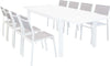 DEXTER---set-tavolo-giardino-rettangolare-allungabile-160/240x90-con-8-sedie-in-alluminio-bianco-e-textilene-da-esterno-Bianco-Milani-Home
