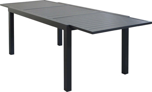 DEXTER---tavolo-da-giardino-allungabile-in-alluminio-160/240x90-Antracite-Milani-Home