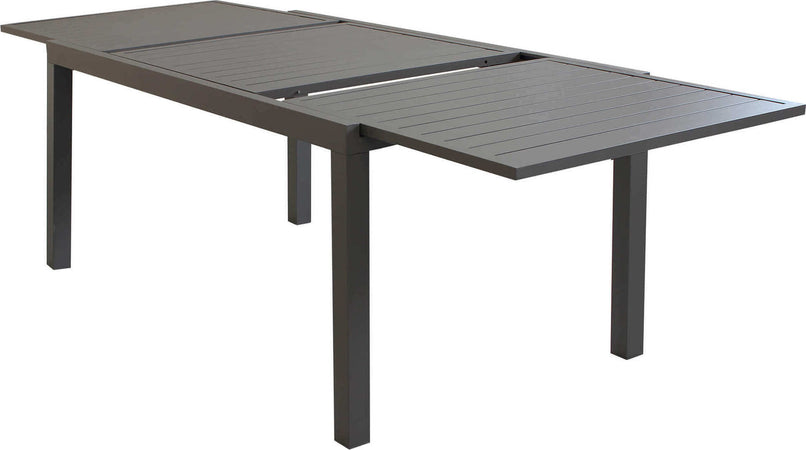 DEXTER---tavolo-da-giardino-allungabile-in-alluminio-160/240x90-Taupe-Milani-Home