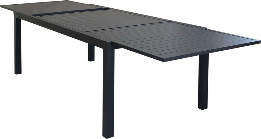 DEXTER---tavolo-da-giardino-allungabile-in-alluminio-200/300x100-Antracite-Milani-Home