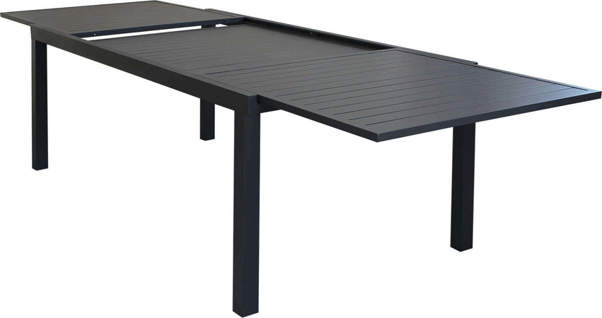 DEXTER---tavolo-da-giardino-allungabile-in-alluminio-200/300x100-Antracite-Milani-Home