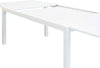 DEXTER---tavolo-da-giardino-allungabile-in-alluminio-200/300x100-Bianco-Milani-Home
