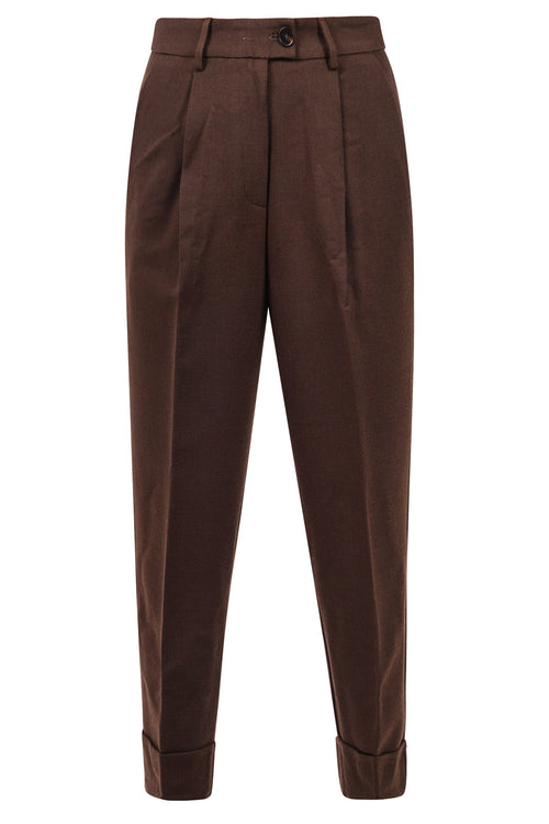 LA FEMME BLANCHE La Femme Blanche - Pantalone - 461494 - Marrone da donna