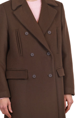 Semi-Couture Semi Couture - Cappotto - 461696 - Cioccolato da donna