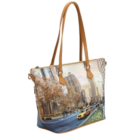 YNot borsa shopping media New York Flat Iron YES396S4