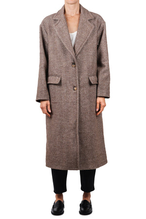 LA FEMME BLANCHE La Femme Blanche - Cappotto - 461483 - Bianco/Beige da donna