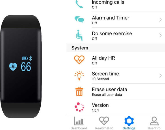 DFit Fitness Bluetooth IP66 Chiamate Sport  Braccialetto Orologio Android Elettronica/Cellulari e accessori/Smartwatch Trade Shop italia - Napoli, Commerciovirtuoso.it