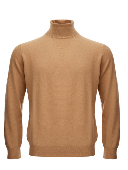Kangra Maglia Dolcevita Misto Lana/Cashmere/Seta da uomo