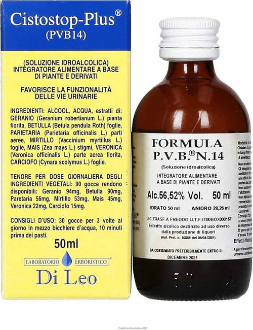Di-Leo-Cisto-Stop-Plus-P.V.B.-14-50-ml-Integratore-Alimentare