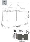 DIADEMA---gazebo-pieghevole-e-richiudibile-completo-di-sacca-protettiva-3x4,5-in-metallo-Bianco-Milani-Home