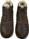 Diadora Heritage Sneakers Uomo Exodus Mid S Brown Java Scarpe Da Ginnastica Alte Lacci Suola In Gomma 201.16189001