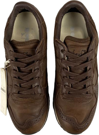 Scarpa uomo - Diadora Heritage -Trident Brogue - Brown Java