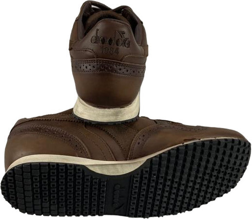 Scarpa uomo - Diadora Heritage -Trident Brogue - Brown Java