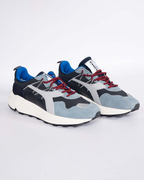 Scarpa uomo sportiva - Diadora Heritage - RAVE NYLON blu denim