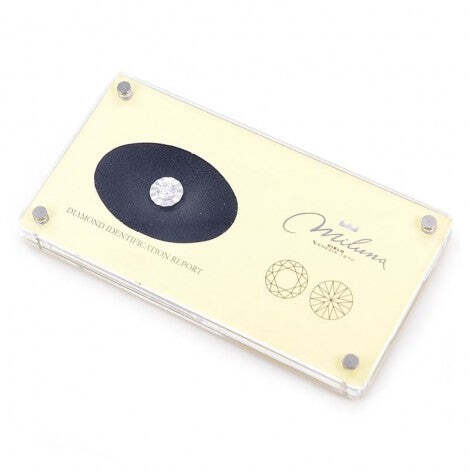 Diamante certificato MILUNA M120
