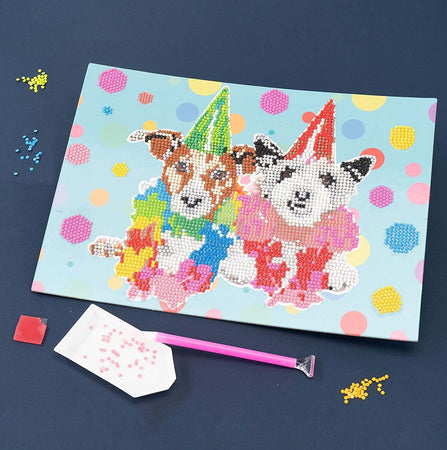 DIAMANTINY-96110-Level-Up-Diamond-Painting-Kit-PETS---Birthday-Nice