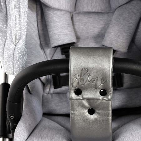 Diamond Shine 3 in 1 Ecopelle / Tessuto Grigio Glitter Navicella Silver / Telaio Cromato Prima infanzia/Passeggini carrozzine e accessori/Passeggini e carrozzine/Sistemi modulari La Casa Del Bebè - Napoli, Commerciovirtuoso.it