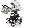 Diamond Shine 3 in 1 Ecopelle / Tessuto Grigio Glitter Navicella Silver / Telaio Cromato Prima infanzia/Passeggini carrozzine e accessori/Passeggini e carrozzine/Sistemi modulari La Casa Del Bebè - Napoli, Commerciovirtuoso.it
