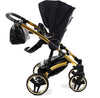 Diamond Shine 3 in 1 Ecopelle / Tessuto Nero Glitter Navicella e Telaio Oro Giallo Prima infanzia/Passeggini carrozzine e accessori/Passeggini e carrozzine/Sistemi modulari La Casa Del Bebè - Napoli, Commerciovirtuoso.it