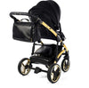 Diamond Shine 3 in 1 Ecopelle / Tessuto Nero Glitter Navicella e Telaio Oro Giallo Prima infanzia/Passeggini carrozzine e accessori/Passeggini e carrozzine/Sistemi modulari La Casa Del Bebè - Napoli, Commerciovirtuoso.it