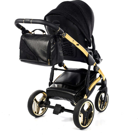 Diamond Shine 3 in 1 Ecopelle / Tessuto Nero Glitter Navicella e Telaio Oro Giallo Prima infanzia/Passeggini carrozzine e accessori/Passeggini e carrozzine/Sistemi modulari La Casa Del Bebè - Napoli, Commerciovirtuoso.it