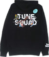 DIAMOND-SUPPLY-Felpa-Cappuccio-Uomo-Daffy-Duck-Hoodie-X-Space-Jam-2-Black-da-uomo