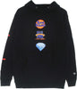 DIAMOND-SUPPLY-Felpa-Cappuccio-Uomo-Hook-Shot-Hoodie-X-Space-Jam-2-Black-da-uomo