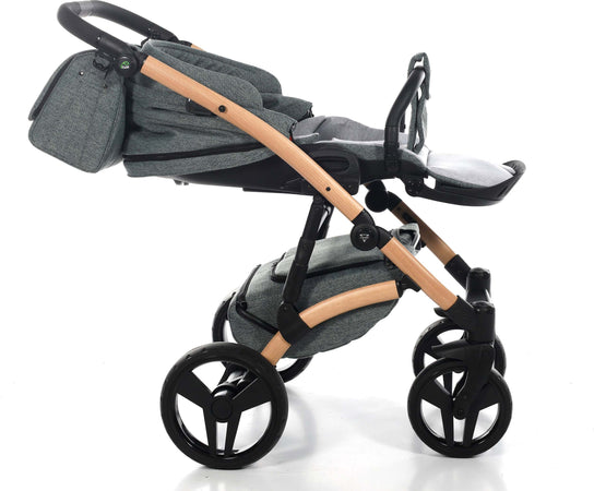 Diamond Vegan 3 in 1 Verde Melange Telaio Rosa anelli e cerchi Nero Prima infanzia/Passeggini carrozzine e accessori/Passeggini e carrozzine/Sistemi modulari La Casa Del Bebè - Napoli, Commerciovirtuoso.it
