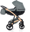 Diamond Vegan 3 in 1 Verde Melange Telaio Rosa anelli e cerchi Nero Prima infanzia/Passeggini carrozzine e accessori/Passeggini e carrozzine/Sistemi modulari La Casa Del Bebè - Napoli, Commerciovirtuoso.it