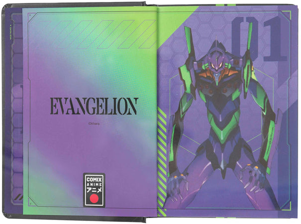 Diario Agenda Medium per La Scuola Datato 16 Mesi Comix Anime – Evangelion Franco Cosimo Panini