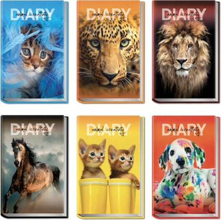 Diario Animal Friends - 12 mesi - 14 2 x 19 3 cm - Ri.Plast [multipack] 12 pezzi Cancelleria e prodotti per ufficio/Scuola e materiale didattico/Materiale scolastico/Cartelle e zaini per la scuola/Astucci Eurocartuccia - Pavullo, Commerciovirtuoso.it