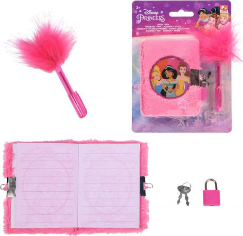 Diario-e-Penna-Plush-Principesse-Disney-Disney-Princess