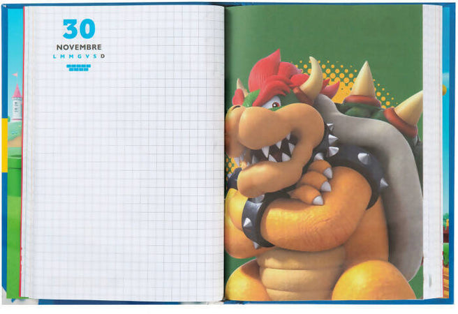 Diario per La Scuola 12 Mesi 2023-2024 Standard Supermario Franco Cosimo Panini