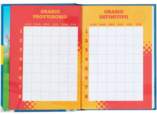 Diario per La Scuola 12 Mesi 2023-2024 Standard Supermario Franco Cosimo Panini