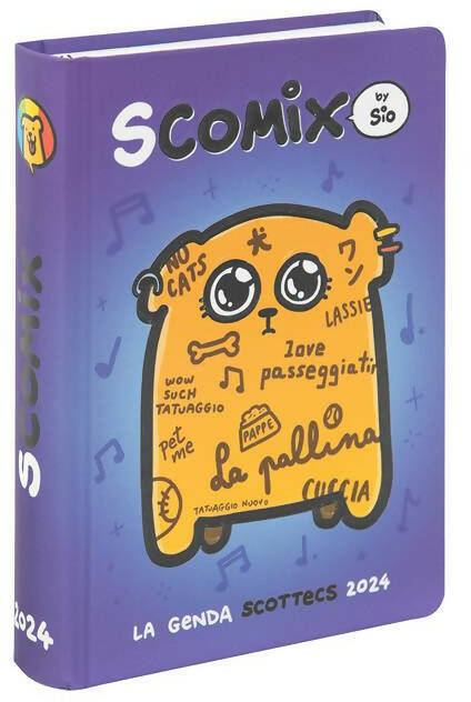 Diario Scomix by Scottecs Datato 2023/2024 per La Scuola Franco Cosimo Panini