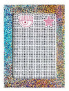 Diario Scuola 16 Mesi, Chiara Ferragni, 2023-2024, Argento Con Strass