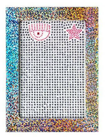 Diario Scuola 16 Mesi, Chiara Ferragni, 2023-2024, Argento Con Strass