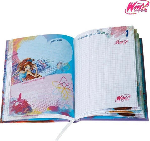 Diario Winx 12 Mesi Con Contenuti Esclusivi Pocket Bambine Scuola Cancelleria e prodotti per ufficio/Scuola e materiale didattico/Materiale scolastico/Diari quaderni e block notes Trade Shop italia - Napoli, Commerciovirtuoso.it