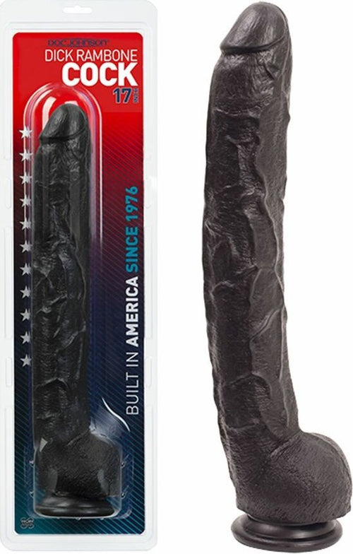 Dick Rambone Cock Black 42 Cm X 6 Fallo Enorme Non Vibrante Salute e cura della persona/Erotismo e contraccezione/Sex toys/Dildo/Dildo realistici Kondorama - Martinsicuro, Commerciovirtuoso.it